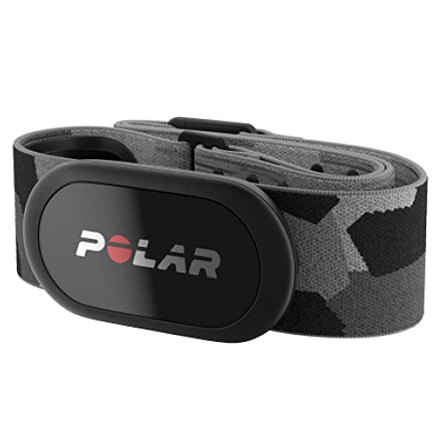 Polar H10 Heart Rate Monitor – ANT +, Bluetooth - Waterproof HR Sensor with Chest Strap - Built-in Memory, Software Updates - Works with Fitness apps, Cycling Computers, Sports and Smart Watches