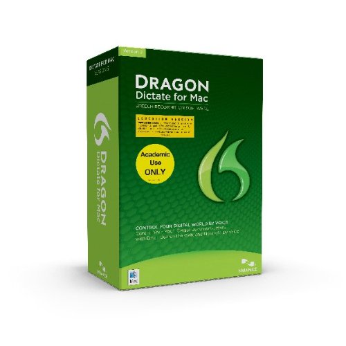 Dragon Dictate Student/Teacher Edition, Version 3.0 (Mac) (Old Version)