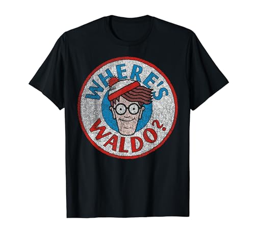 Where's Waldo Distressed Classic Logo T-Shirt