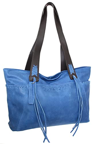 Nino Bossi Handbags Glenys Tote (Blue)