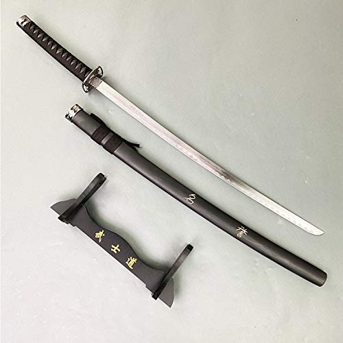 PS 40' Last Samurai Japanese Sword Katana Engraved Honor On Scabbard. for Collection. Gift, Outdoor Sword Swing Pratice Use (Honor)