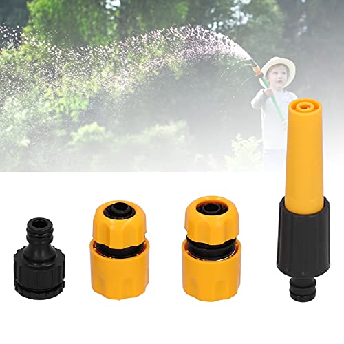 Garden Hose Nozzle, G1/2 Leakproof Easy To Install Hose Connector for Farm for Garden for Lawn for Washing Car