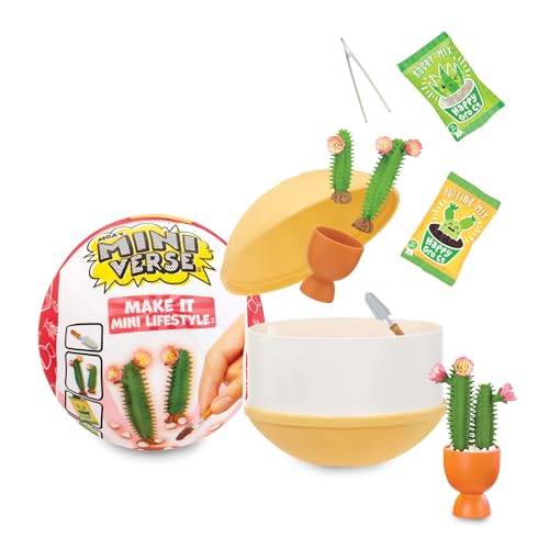 MGA's Miniverse, Mystery Blind Packaging, DIY, Resin Play, Replica Items, Collectors, 8 count