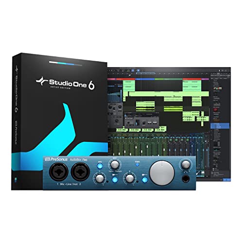 PreSonus AudioBox iTwo 2x2 USB/iPad Audio Interface with Studio One Artist and Ableton Live Lite DAW Recording Software