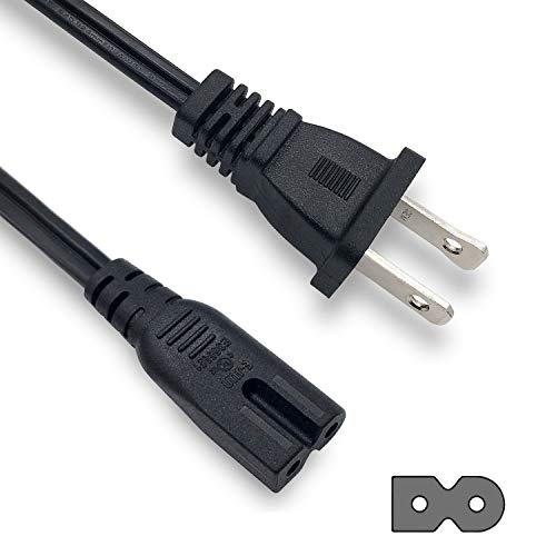 Cable Nahao 6 Ft AC Power Cord Compatible with Vizio TV E Series: E221-A1, E221-A1, E291-A1, E231-B1, E231i-B1; SmartCast E43-E2 LCD Monitor SB3621n-E8 SB3821-C6 SB3851-CO SB4051-C0 Sound Bar