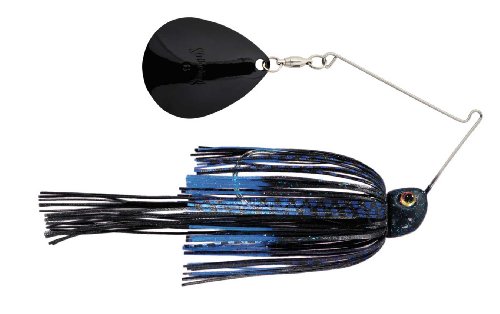 Strike King TNG12C-202 Tour Grade Spinnerbait , Black Blue , 1/2oz