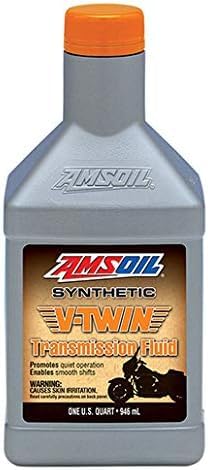 Amsoil MVTQT-EA Synthetic V-Twin Trans Fluid, 1 Qt.
