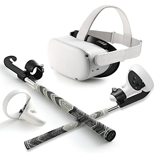 SUPERVR VR Golf Attachment Club for Oculus Quest 2 Accessories Golf+ (Right Controller)
