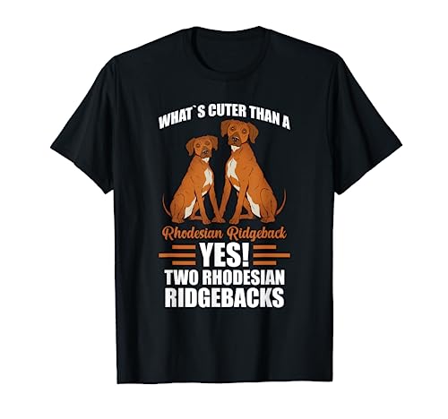 Two Rhodesian Ridgebacks T-Shirt