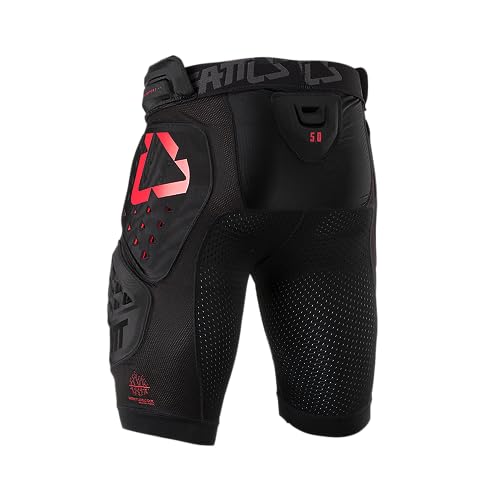 Leatt Impact Shorts 3DF 5.0, Color: Black, Size: L (5019000322)