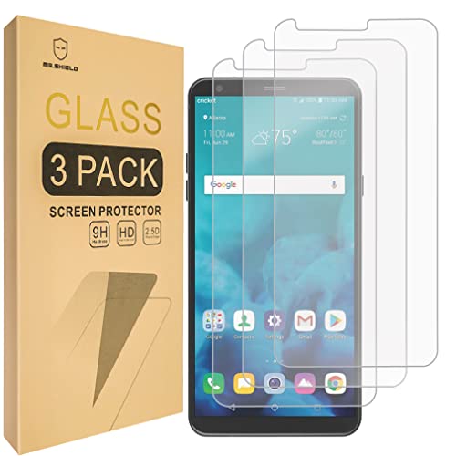 Mr.Shield [3-PACK] Designed For LG Stylo 4 [Tempered Glass] Screen Protector with Lifetime Replacement