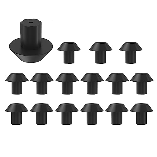 Replacement WB2K101 Rubber Feet Gas Range Stovetop Grate Feet for GE for Kenmore for Kitchenaid 3/16' Hole Gas Stove Top Cooktop Burner Grates Replaces WB02K0101 WB02T10461 AP2622260 PS241358