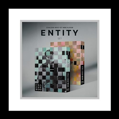 Astro Cha Eunwoo Entity 1st Mini Album 2 Version SET CD+1p Folding Poster on Pack+PhotoBook+3p PhotoCard+1ea Sticker+1ea DIY Entity+1p Accordion Lyric Paper+Tracking Sealed