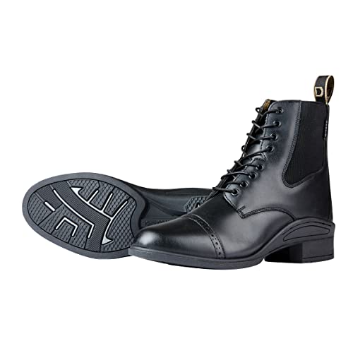 Dublin Altitude Lace Up Paddock Boots, Black, Ladies 9.5