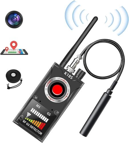 Fallmist 2024 Hidden Camera Detectors, Camera Detector,Camera Detector for Hotels,Hidden Camera Detector,Bug and Hidden Camera Detector,Hidden Camera Detectors and Bug Detector,6 Levels Sensitivity 01