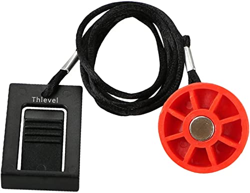 Thlevel Treadmill Universal Magnet Safety Key Compatible with All NordicTrack, Proform, Image, Weslo, Reebok, Epic, Golds Gym, Freemotion, and Healthrider Treadmills Black
