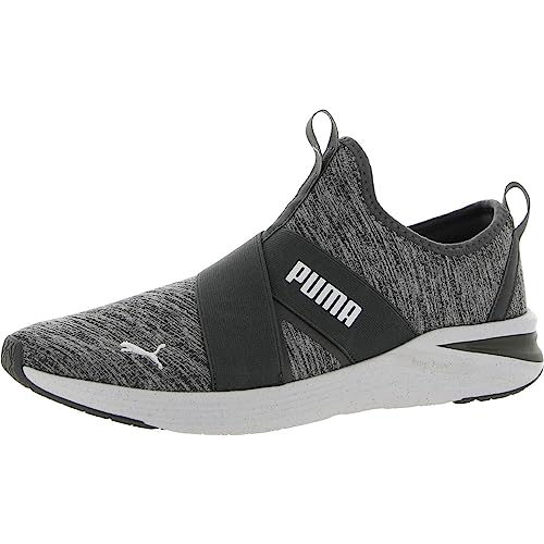 PUMA Women's BETTER FOAM PROWL SLIP-ON KNIT Sneaker, CASTLEROCK-Gray Violet, 9