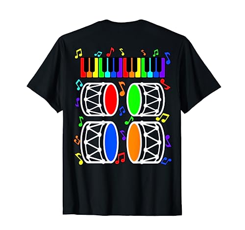 Musical Massage Shirt, Play Piano Drums on Daddys Back, Dad