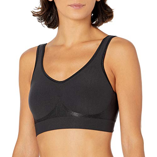Bali womens Comfort Revolution Shaping Wirefree Df3488 bras, Black, Large US