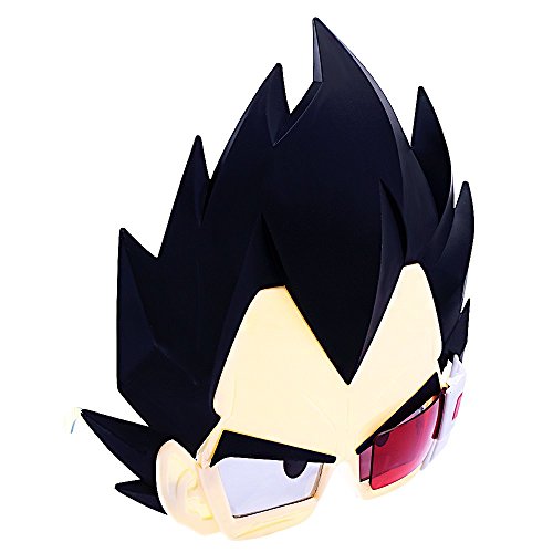 Sun-Staches Dragon Ball Z Vegeta Sunglasses Costume Accessory UV400 One Size Fits Most