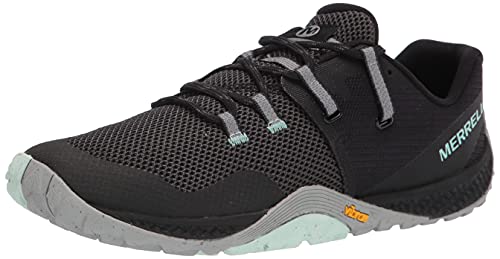 Merrell womens Trail Glove 6 Sneaker, Black, 7.5 US