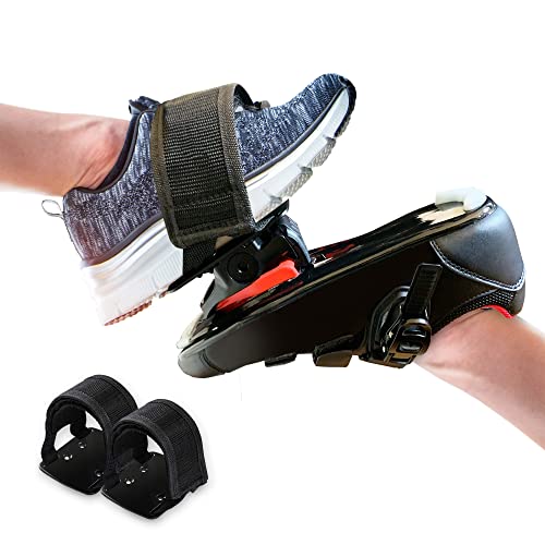 SELINA Toe Cages Compatible with The Peloton Bike - Toe Clips Bike Pedals for Peloton Bike and Bike Plus - Use Regular Shoes - Shoe Cage for Peloton Pedal Converter - Ride with Sneakers