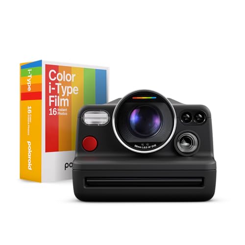 Polaroid I-2 Instant Camera Bundle with Color i-Type Film Double Pack (16 Photos) - Full Manual Control, app Enabled Analog Instant Camera with Polaroid's sharpest 3-Element Lens (6444)