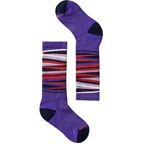 Smartwool Wintersport Stripe Sock - Kids', Desert Orchid, L