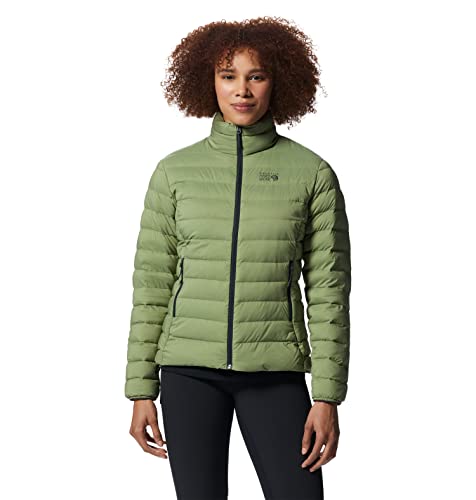 Mountain Hardwear Women's Standard Deloro Down Jacket, Light Cactus, Medium