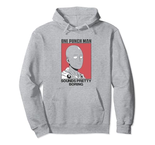 One Punch Man Sounds Pretty Boring Pullover Hoodie