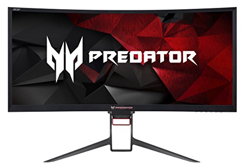 Acer Predator Z35P bmiphz 35' Curved 1800R QHD (3440x1440) NVIDIA G-SYNC VA Monitor