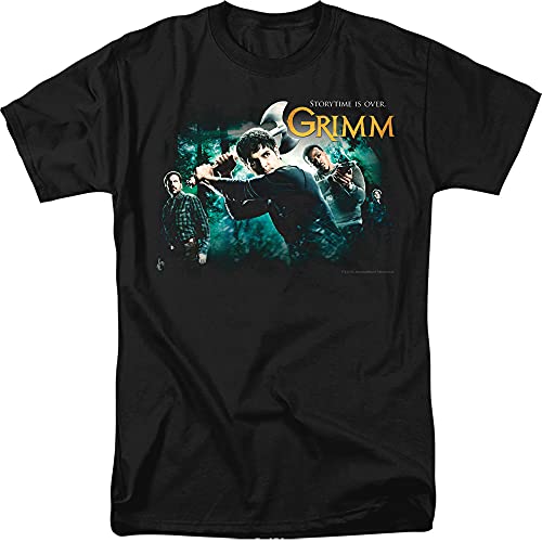 NBC Storytime is Over. - Grimm Adult T-Shirt, XXX-Large Black