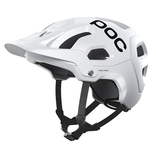 POC, Tectal, Helmet for Mountain Biking, Hydrogen White, Medium/Large