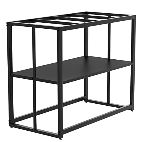 Likeem Fish Tank Stand Metal Aquarium Stand 40 Gallon Aquarium Turtle Tank 36.5' x 18.5' x 29.5'