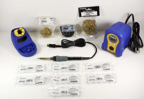 Hakko FX888D,T18-B,BL,I,D24,D32,C05,S7,599-029 Soldering Station with T18-B/BL/I/D24/D32/C05/S7/599-029