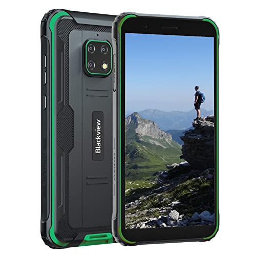 Blackview Rugged Smartphone Unlocked, BV4900 Rugged Cell Phones IP68 Waterproof Drop Proof, 5.7' FHD Display, 5580 mAh, 3GB + 32GB, NFC, GPS Dual SIM Unlocked Mobile Phone for T-Mobile