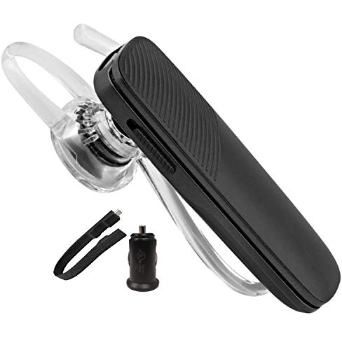 Plantronics Explorer 500 HD Wireless Bluetooth Headset with Car Adapter (Renewed)