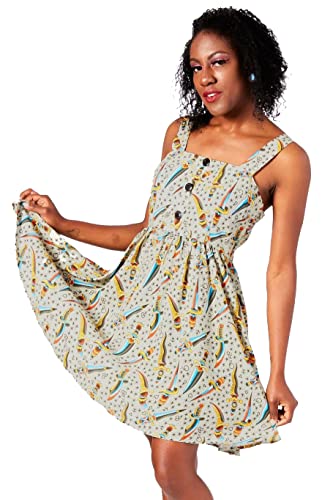 Sourpuss Gauzy Dresses (Daggers, 3X-Large)