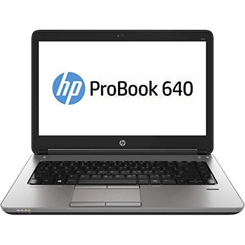HP ProBook 640 G1 Intel i5-4200M 2.50GHz 8GB RAM 128GB SSD Windows 10 Pro (Renewed)