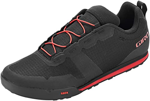 Giro Tracker Fastlace - Men's Black/Bright Red (2022) 10.5