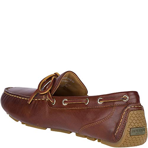 Sperry Men's Gold Harpswell 1 Eye Asv Driving Style Loafer, Tan, 11