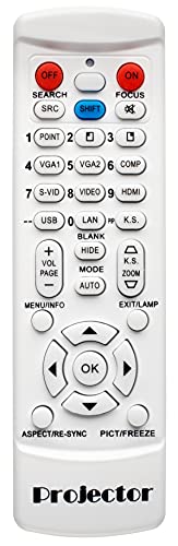 Replacement Remote for Sony VPL-VW40 VPL-VW60 Projector White