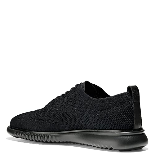 Cole Haan Men's 2.0 Zerogrand Stitchlite Oxford, Black/Black, 10.5
