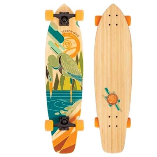 Sector 9 Longboards Oracle Ft. Point Cruiser Skateboard 8.75' x 34' Bamboo