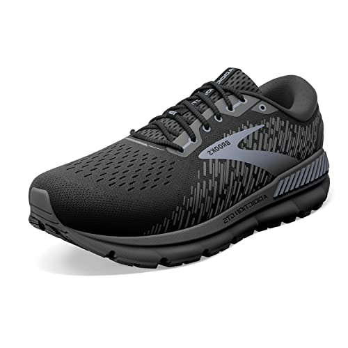 Brooks Men's Addiction GTS 15 Supportive Running Shoe - Black/Black/Ebony - 10.5 Medium