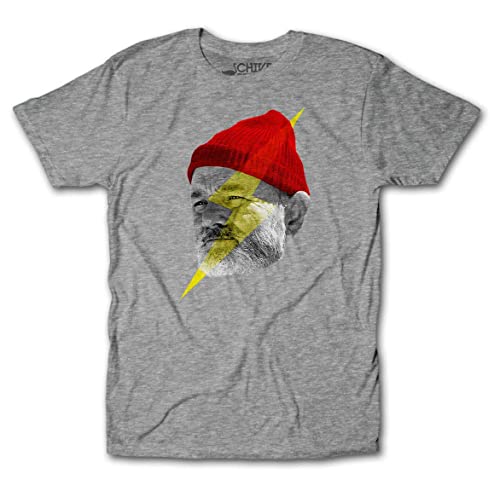 Bill Murray Life Aquatic Steve Zissou Bolt T-Shirt