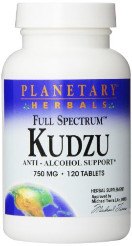 Planetary Herbals Full Spectrum Kudzu Tablets, 120 Count