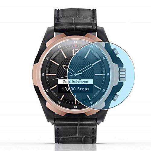Puccy 3 Pack Anti Blue Light Screen Protector Film, Compatible with HP Titan JUXT smartwatch Smart Watch TPU Guard （ Not Tempered Glass Protectors ） New