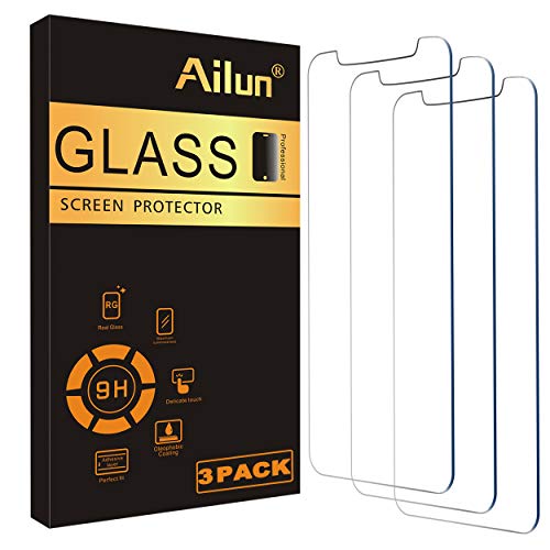 Ailun Glass Screen Protector for iPhone 12 / iPhone 12 Pro 2020 6.1 Inch 3 Pack Case Friendly Tempered Glass