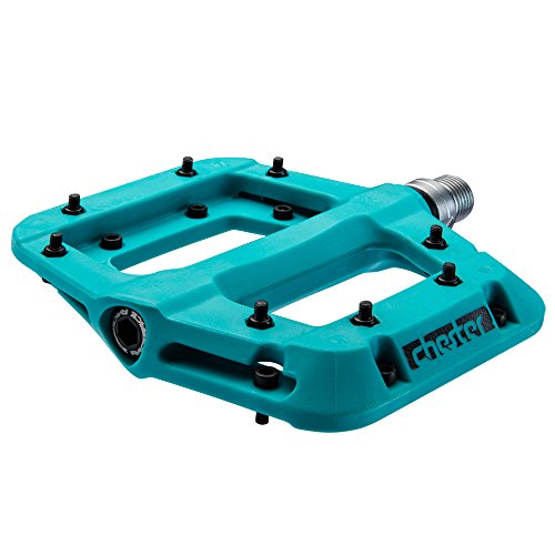 Race Face Chester Composite Platform Pedal 9/16 in Turquoise